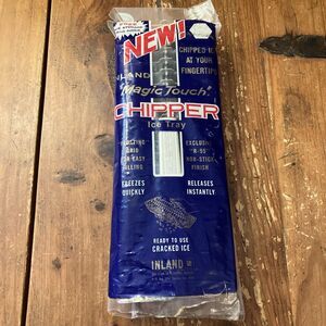 Vintage Magic Touch Chipper Aluminum Ice Tray New Open Box